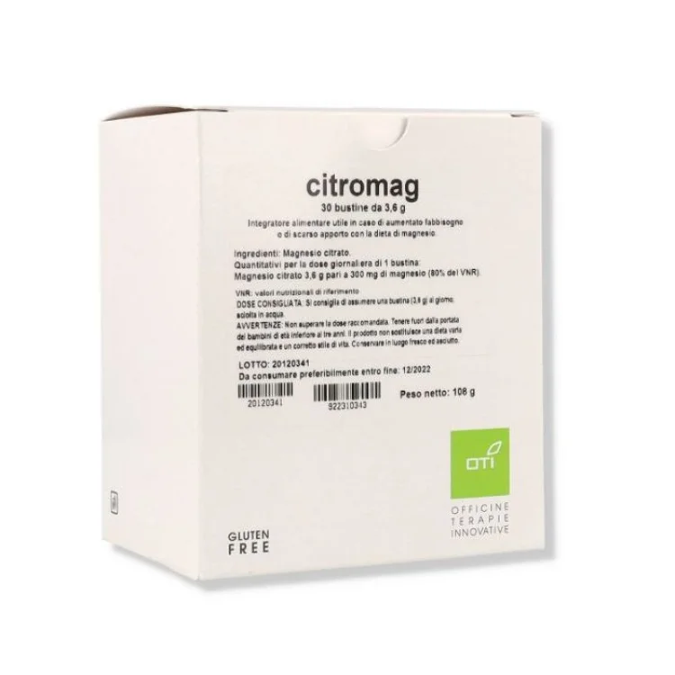 Oti Citro Mag Integratore di Magnesio 30 Bustine