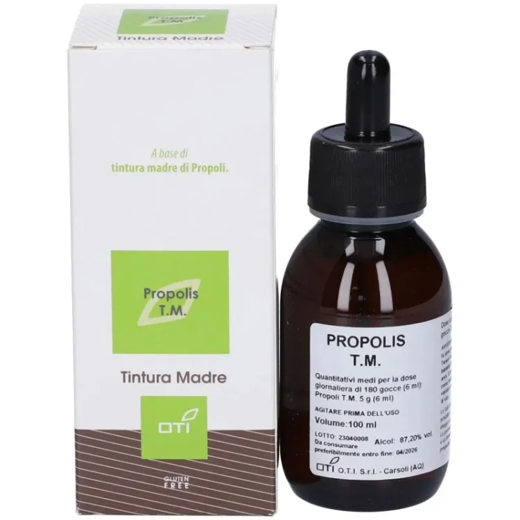 Oti Propolis Tintura Madre Gocce Supporto Difese Organismo 100ml
