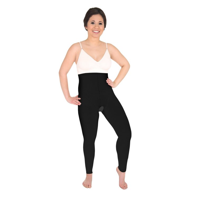 Solidea Body Lipo Leggings Vita Alta Nero Taglia S