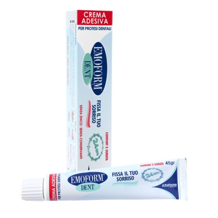Emoform Dent Crema Adesiva per Dentiere Tenuta Forte 45g