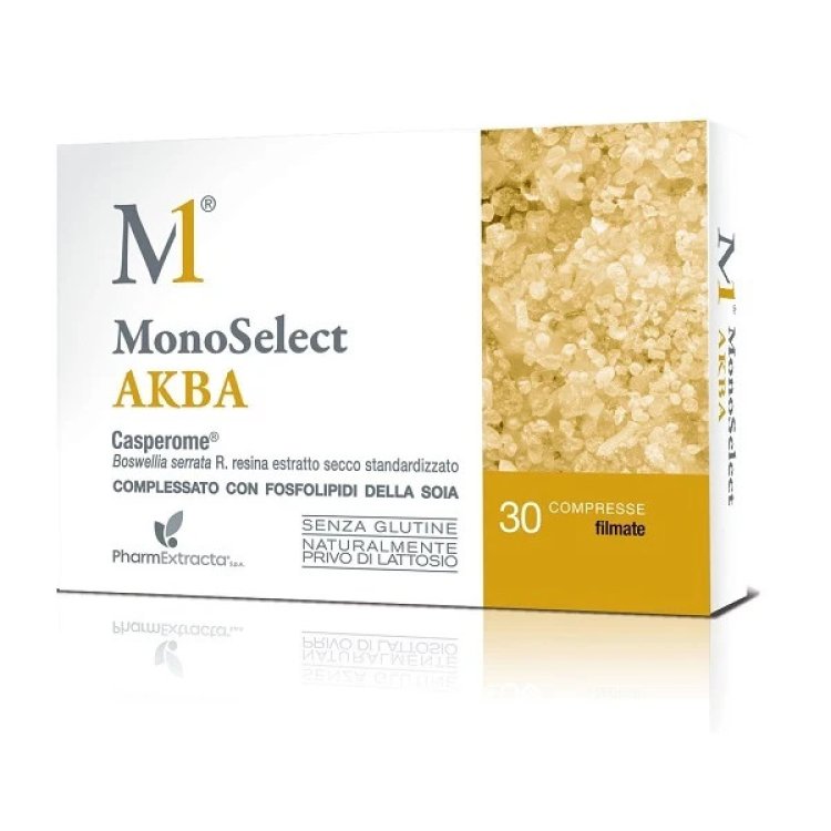 Pharmextracta MonoSelect Akba Integratore per Funzionalit&agrave; Articolare 30 Compresse
