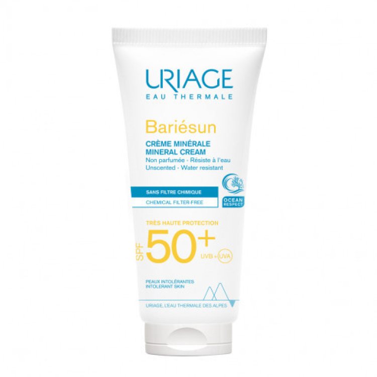 Uriage Bari&eacute;sun Crema Minerale SPF50+ Protezione Solare 100ml