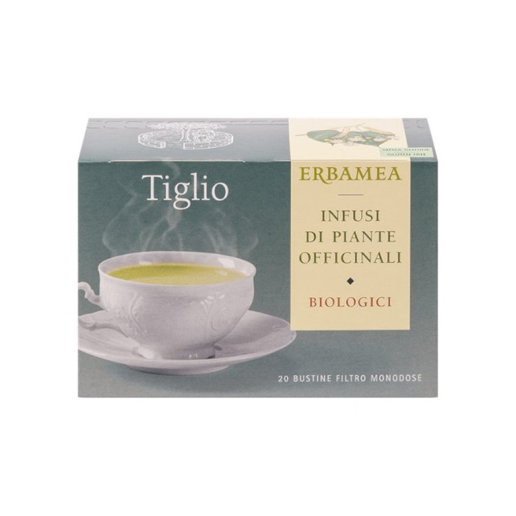 Erbamea Tisana Tiglio Biologico Rilassante 20 Bustine Filtro Senza Glutine Erbamea Tisana Tiglio Biologico Rilassante 20 Bustine Filtro Senza Glutine