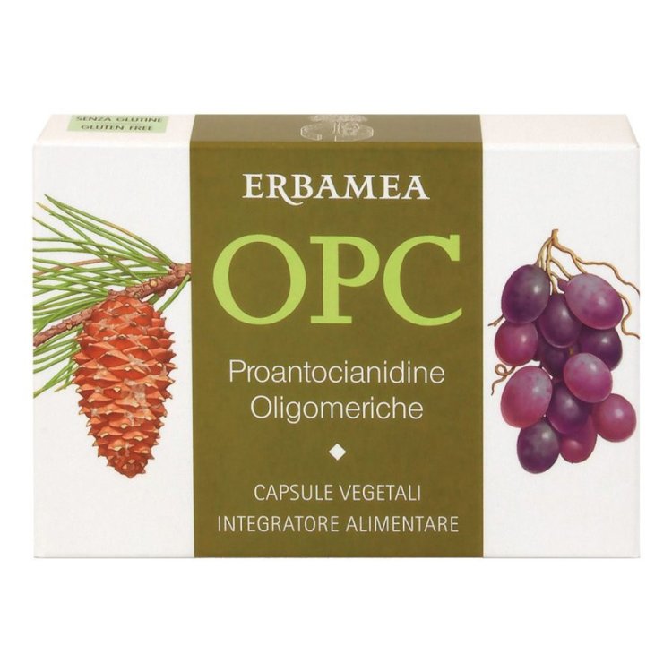 Erbamea OPC Integratore Alimentare per Benessere - 24 Capsule
