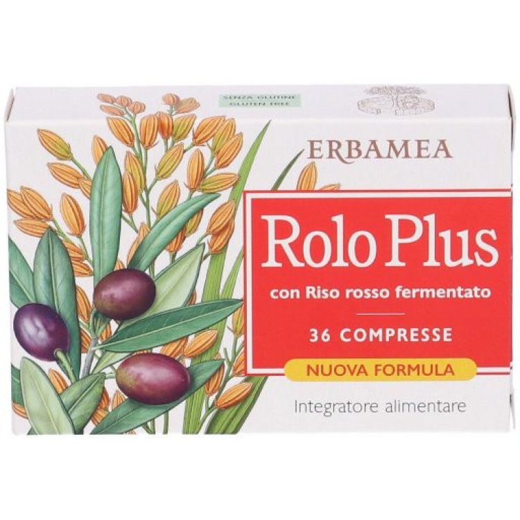 Erbamea Rolo Integratore per Metabolismo Lipidi in Capsule Vegetali, 24 unit&agrave;