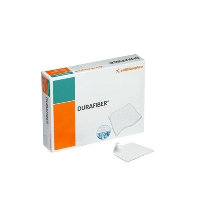 Smith & Nephew Durafiber Medicazione 10x10 cm, 10 Pezzi