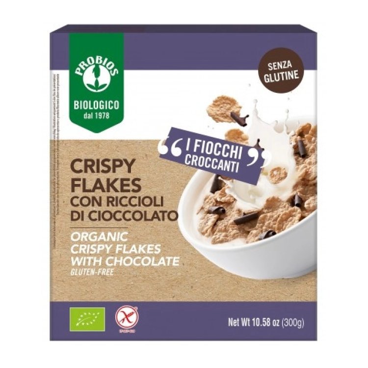 Probios ETG Crispy Flakes con Riccioli di Cioccolato 300 g