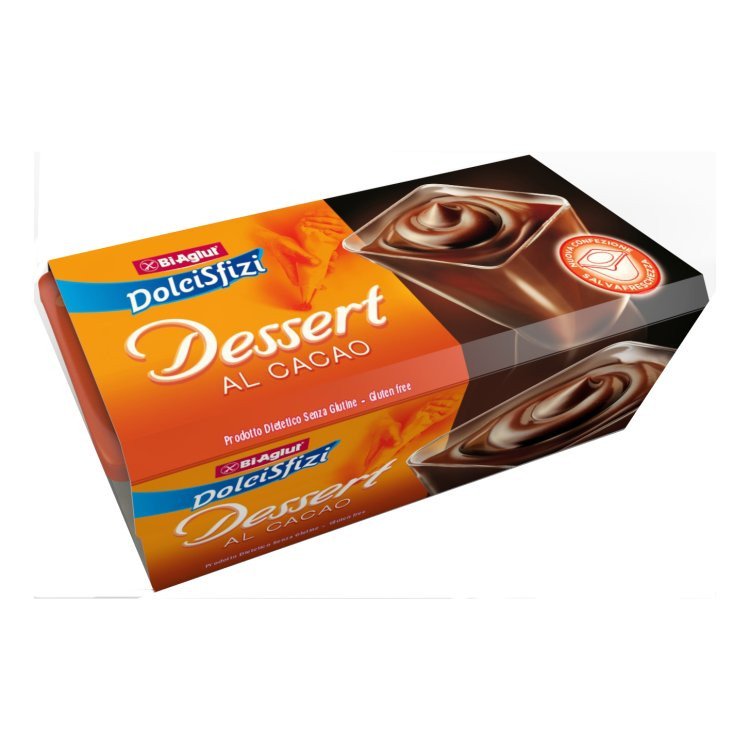 Biaglut Dessert al Cacao Senza Glutine 2 x 120 g Biaglut Dessert al Cacao Senza Glutine 2 x 120 g