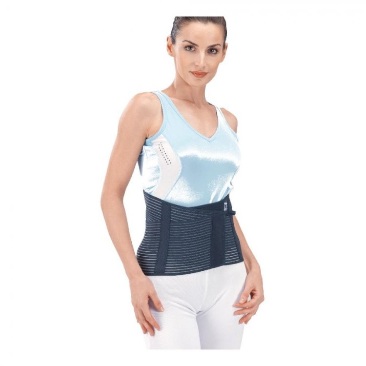 Fgp Flex&ograve; Millerighe Corsetto Lombare Semirigido Supporto Schiena XL Grigio