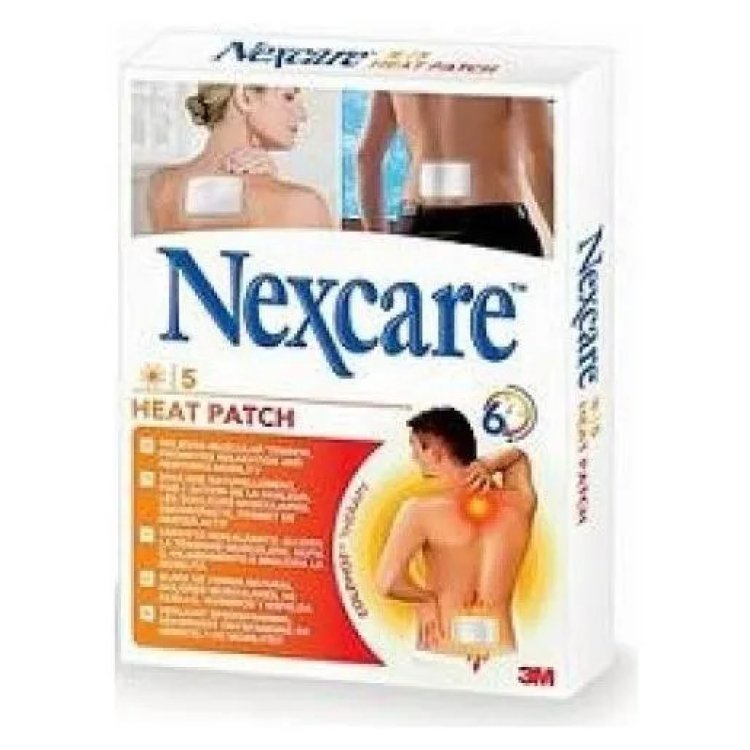 Nexcare Heat Patch Cerotti Riscaldanti per Collo Spalle Schiena 5 Pezzi Nexcare Heat Patch Cerotti Riscaldanti per Collo Spalle Schiena 5 Pezzi