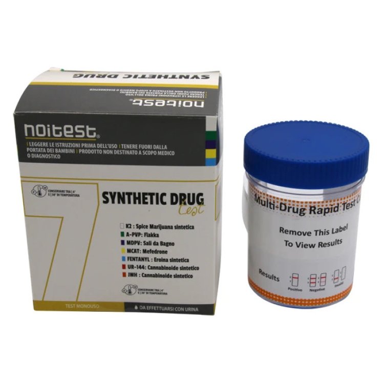 Noi Test Srl Synthetic Drug Test 7 Urine: Test rapido droghe sintetiche Noi Test Srl Synthetic Drug Test 7 Urine: Test rapido droghe sintetiche