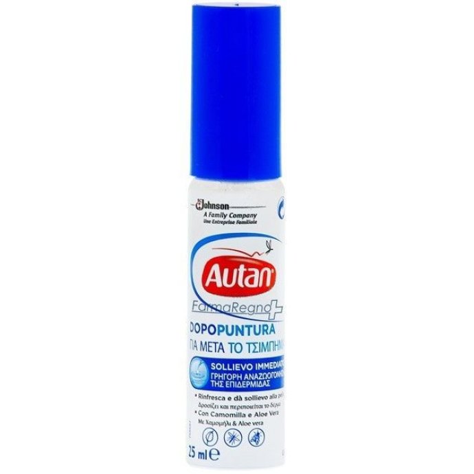 Autan Dopopuntura Spray Lenitivo Sollievo Post Puntura 25ml