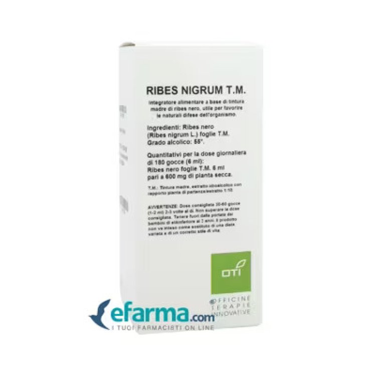 Oti Ribes Nigrum Tintura Madre Gocce Parafarmaco 100ml
