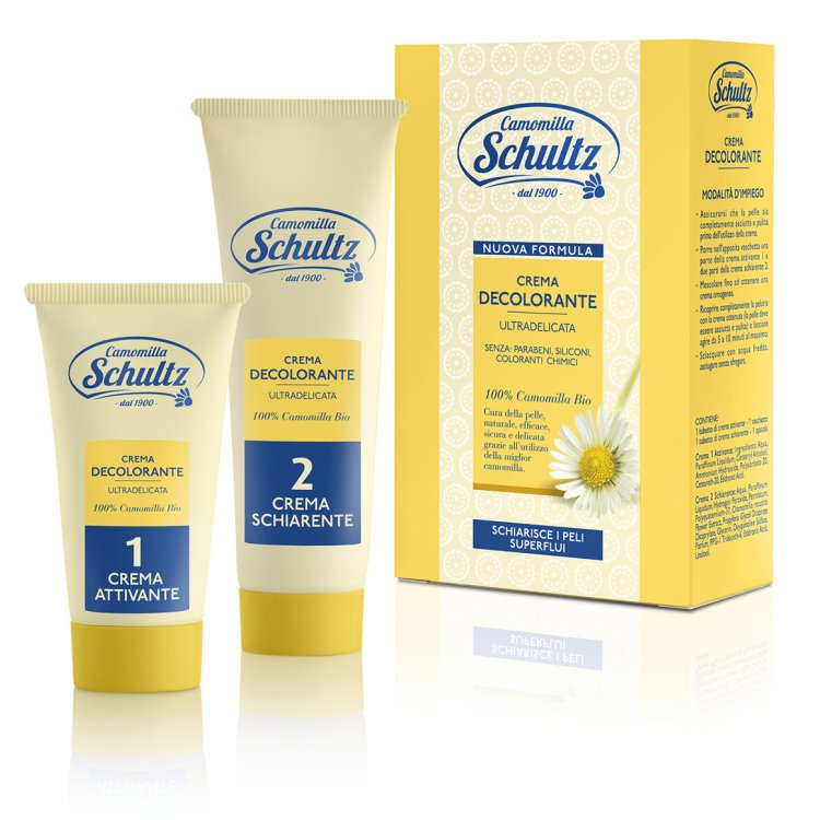 Schultz Crema Decolorante Camomilla per Pelli Sensibili 50+25 ml