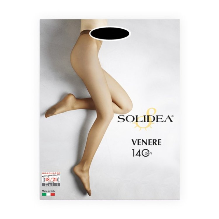 Solidea Venere 140 Collant Compressione Nero Taglia 4-L