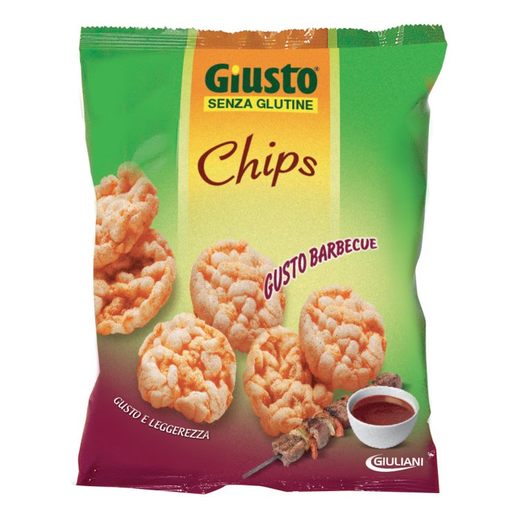 Giuliani Chips Barbecue Senza Glutine Snack di Riso Giuliani Chips Barbecue Senza Glutine Snack di Riso