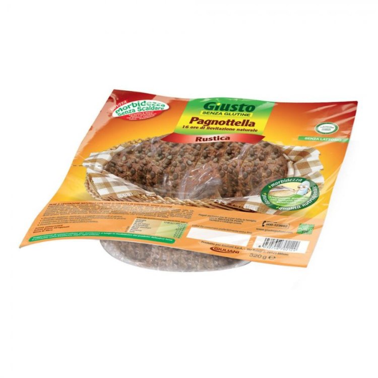 Giusto Pagnottella Rustica Senza Glutine Ricco in Fibre