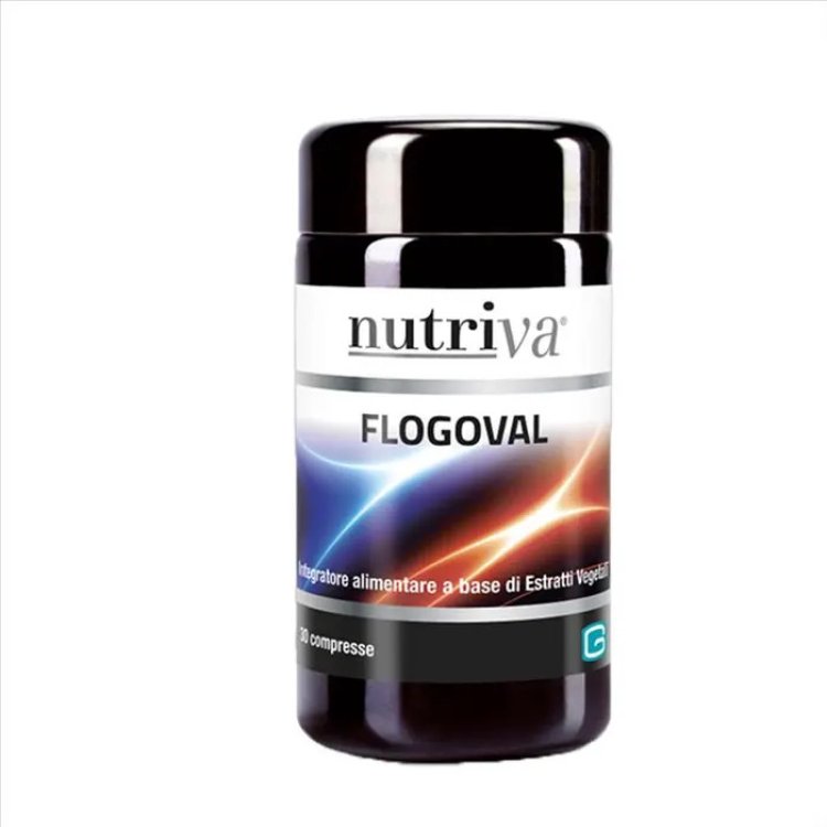 Nutriva Flogoval Integratore Alimentare per Trofismo Muscolo-Scheletrico, 30 Compresse