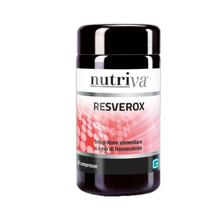 Nutriva Resverox Integratore Alimentare a Base di Resveratrolo 30 Compresse Nutriva Resverox Integratore Alimentare a Base di Resveratrolo 30 Compresse