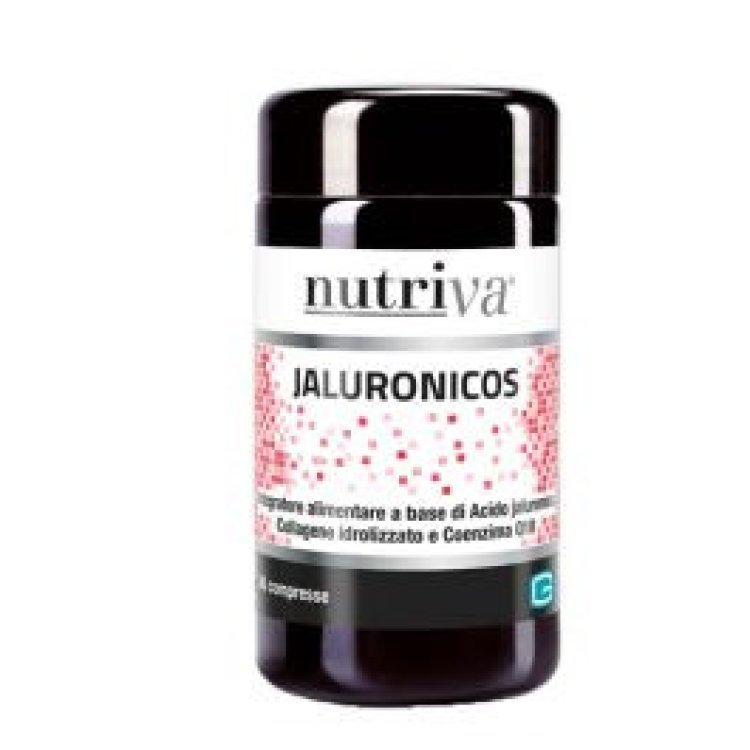 Nutriva Jaluronicos Integratore Antiossidante per Pelle e Occhi 30 Compresse