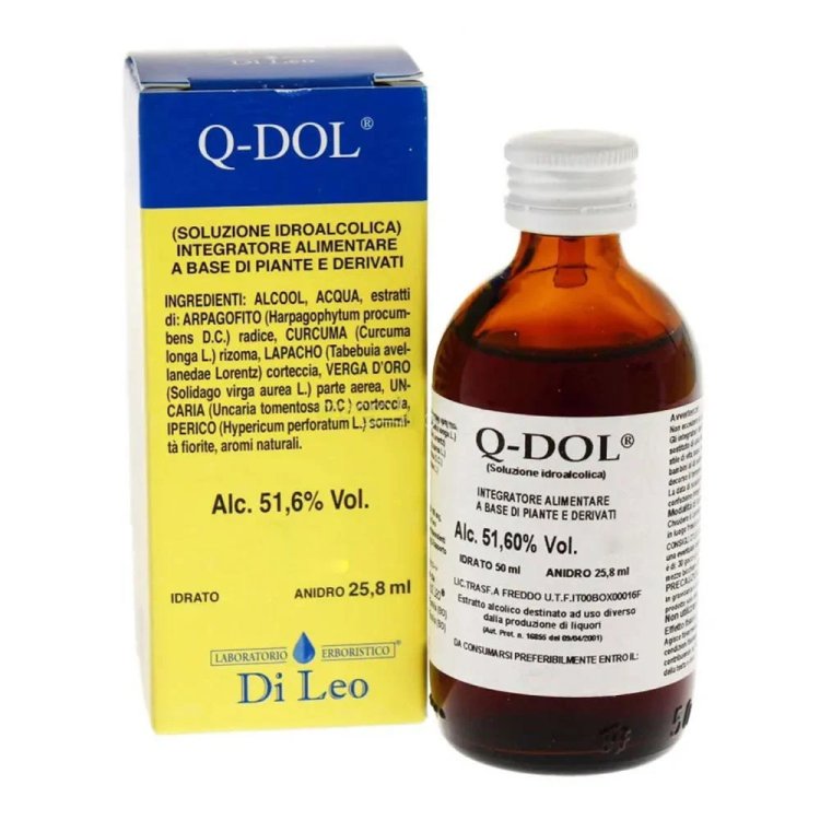 Laboratorio Erboristico Di Leo Q-Dol Integratore per Articolazioni 50ml Laboratorio Erboristico Di Leo Q-Dol Integratore per Articolazioni 50ml