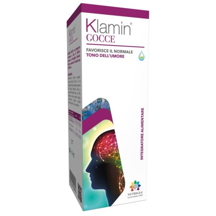 Nutrigea Klamin Gocce Integratore Alimentare Microalghe Klamath Benessere Mentale 50ml Nutrigea Klamin Gocce Integratore Alimentare Microalghe Klamath Benessere Mentale 50ml