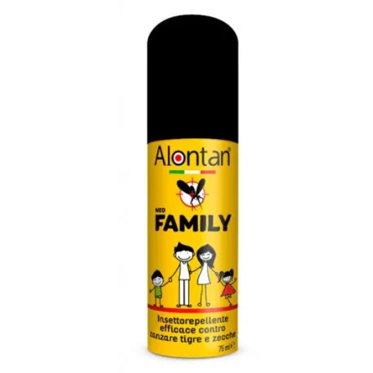 Alontan Neo Family Spray Repellente Zanzare e Insetti 75 ml