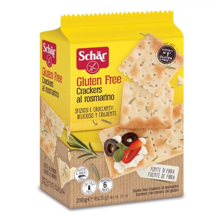 Schar Crackers al Rosmarino Senza Glutine 210 g