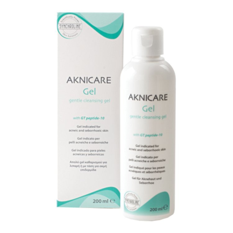 Synchroline Aknicare Gentle Cleansing Gel Detergente per Pelli Acneiche 200ml Synchroline Aknicare Gentle Cleansing Gel Detergente per Pelli Acneiche 200ml