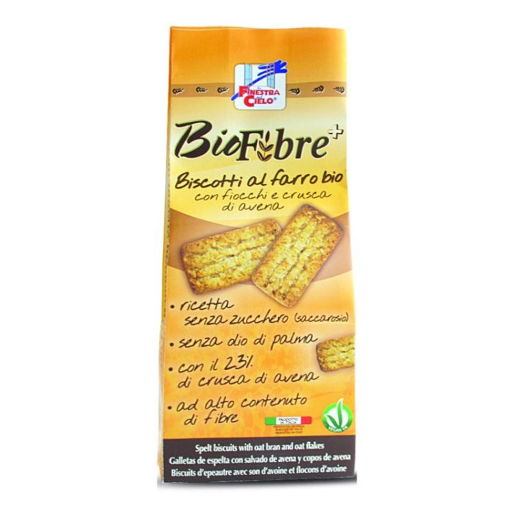 Biotobio Fsc Biofibre Biscotti Farro Avena Vegani, 250 g
