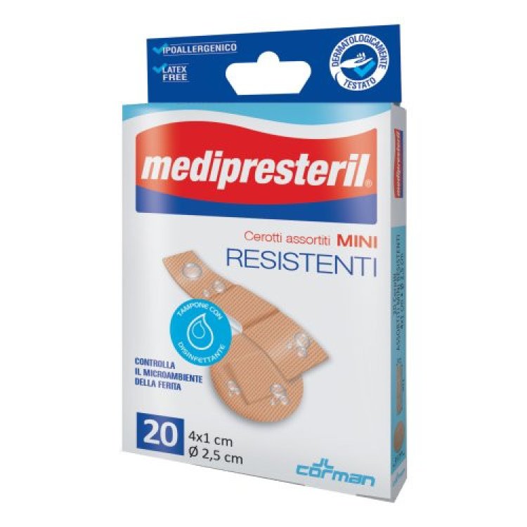 Medi Presteril Cerotti Resistenti Mini Extra Adesivi Sterili Monouso 20 Pezzi