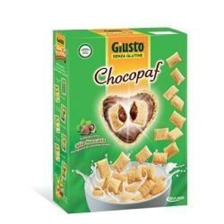 Giusto Chocopaf Cereali Croccanti Senza Glutine con Nocciola 300g