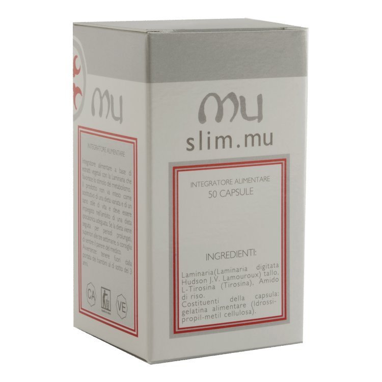 Mu Slim.Mu Integratore Alimentare per Controllo Peso 50 Capsule