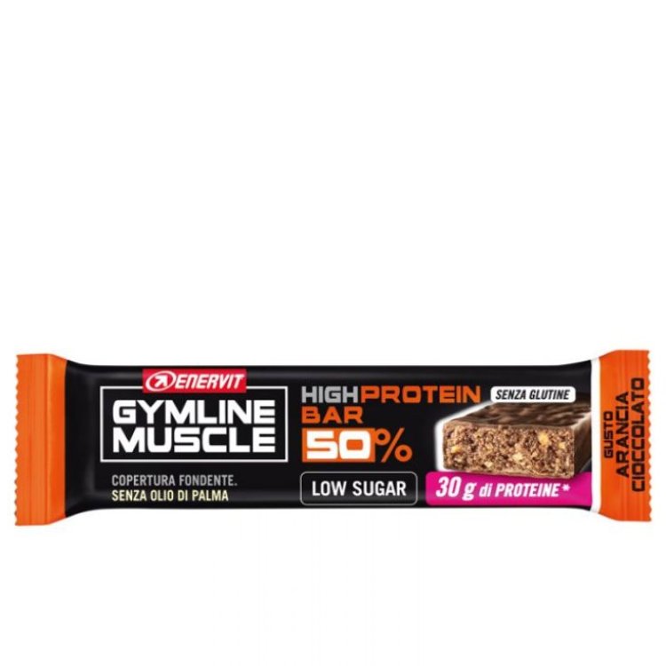 Enervit Gymline Muscle High Protein Bar Arancia e Cioccolato da 60g