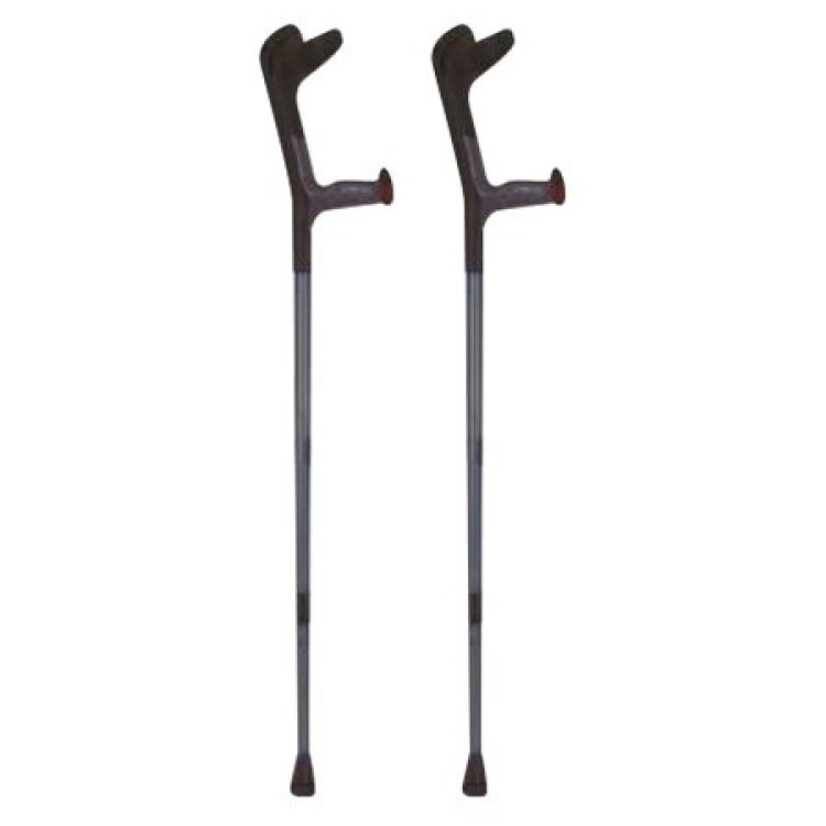 Budetta Farma Stampella Inox Lega Leggera Singola Budetta Farma Stampella Inox Lega Leggera Singola