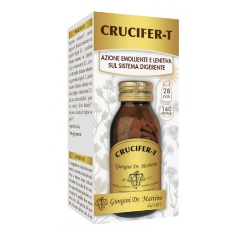 Dr. Giorgini Crucifer-T Integratore Digestivo per Vegani 140 Pastiglie Dr. Giorgini Crucifer-T Integratore Digestivo per Vegani 140 Pastiglie