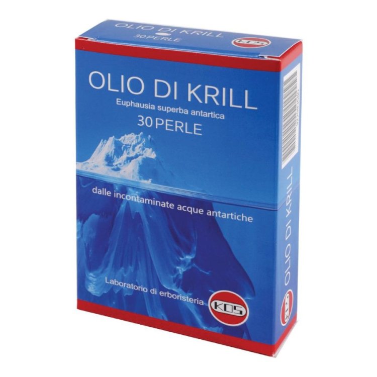 Kos Krill Olio Integratore Alimentare Fonte Omega 3 30 Perle