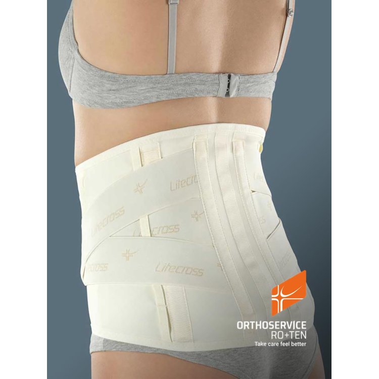 Ro+ten Litecross90 Crema Corsetto Basso Ortopedico Taglia XS