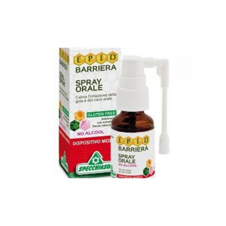 Specchiasol Epid Barriera Spray Orale Senza Alcool per Gola 15 ml Specchiasol Epid Barriera Spray Orale Senza Alcool per Gola 15 ml