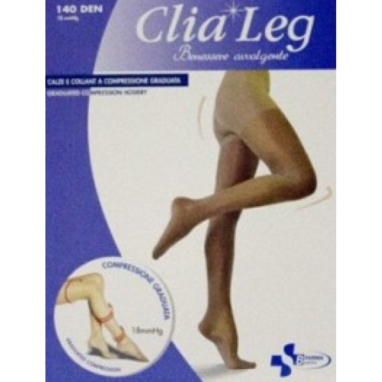 Budetta Farma CLIALEG Autoreggente 140D Nero Taglia 3 Budetta Farma CLIALEG Autoreggente 140D Nero Taglia 3