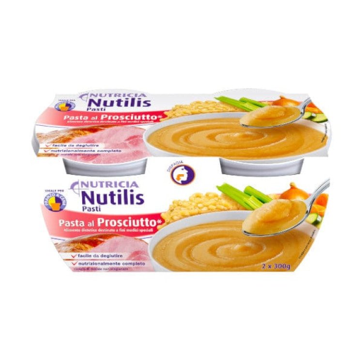 Nutricia Nutilis Pasti Pasta Prosciutto Alimento a Fini Medici Speciali 2 x 300 g