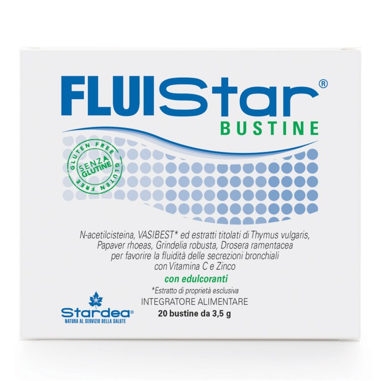 StarDea FluiStar Integratore Alimentare per Fluidità Bronchiale 20 Bustine StarDea FluiStar Integratore Alimentare per Fluidità Bronchiale 20 Bustine