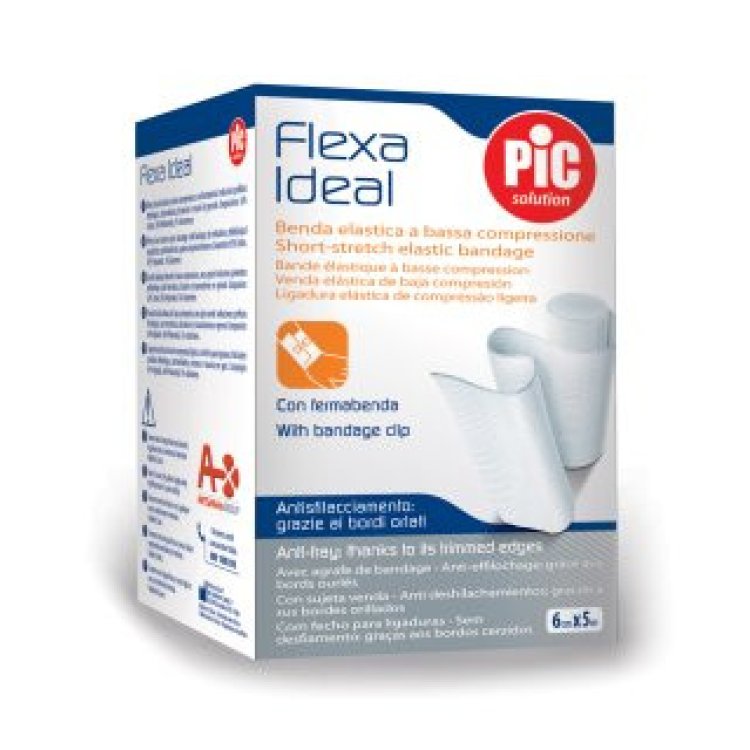 Pic Flexa Max Benda Elastica Compressiva per Disturbi Venosi 6 cm x 7 m