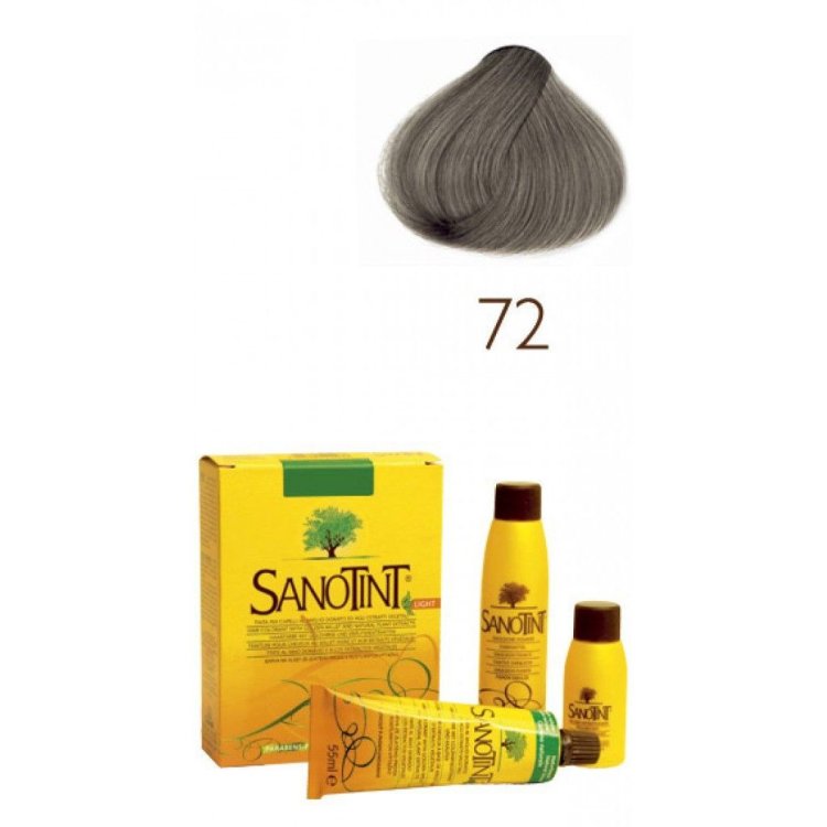 Sanotint Light Tintura Capelli 72 Castano Chiaro Cenere 125ml