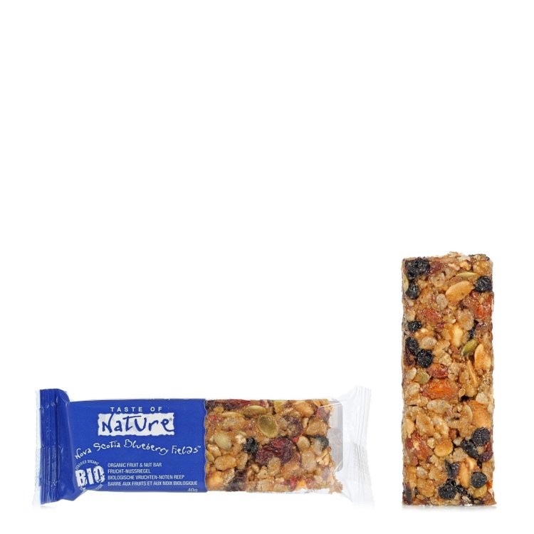 Taste Of Nature Barretta ai Mirtilli e Cereali Snack Senza Glutine 40g