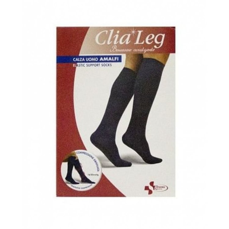 Budetta Farma Clialeg Calza Uomo Amalfi Blu Taglia XL Budetta Farma Clialeg Calza Uomo Amalfi Blu Taglia XL