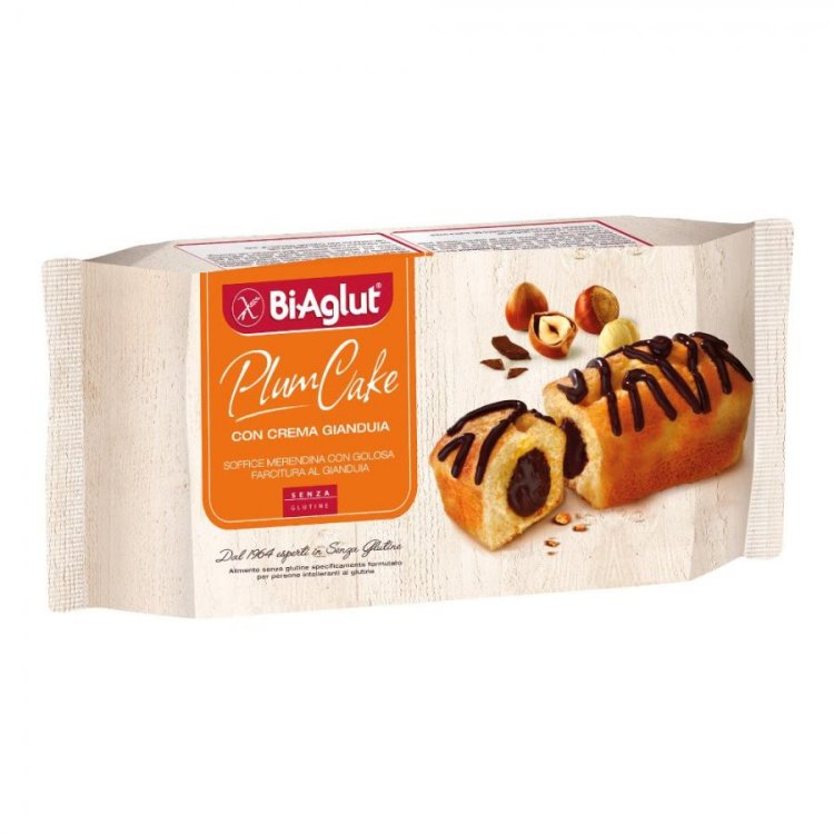 Biaglut Plumcake Gianduia Senza Glutine Monoporzione 4x45g