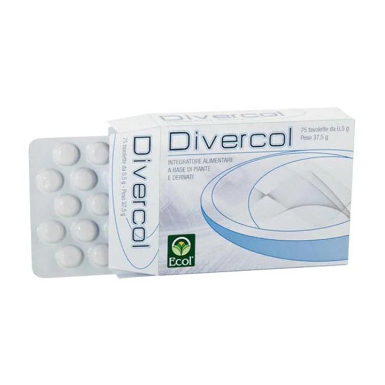Ecol Divercol Integratore Alimentare Benessere Intestinale 75 Tavolette Ecol Divercol Integratore Alimentare Benessere Intestinale 75 Tavolette