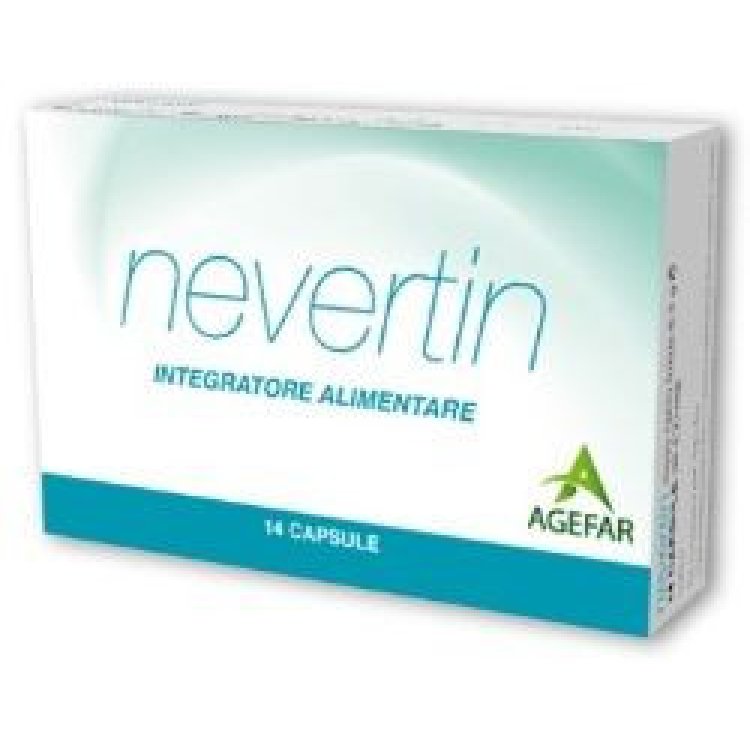 Nuova Farmajon Nevertin Integratore Alimentare Antiossidante 14 Capsule
