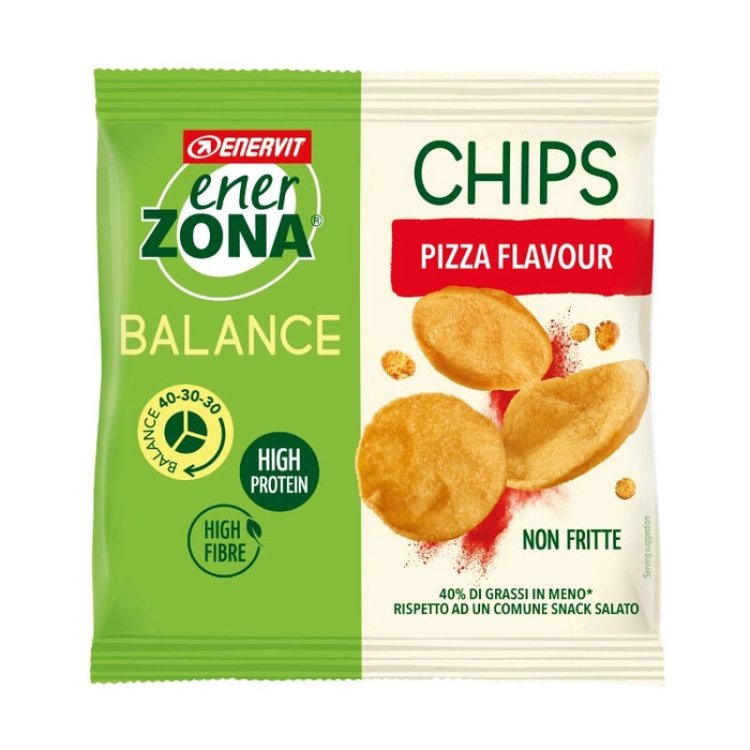 Enervit Enerzona Chips Pizza Snack Bilanciato 40-30-30 Sacchetto da 23g